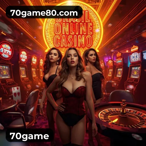Aplicativo móvel 70game para iOS e Android